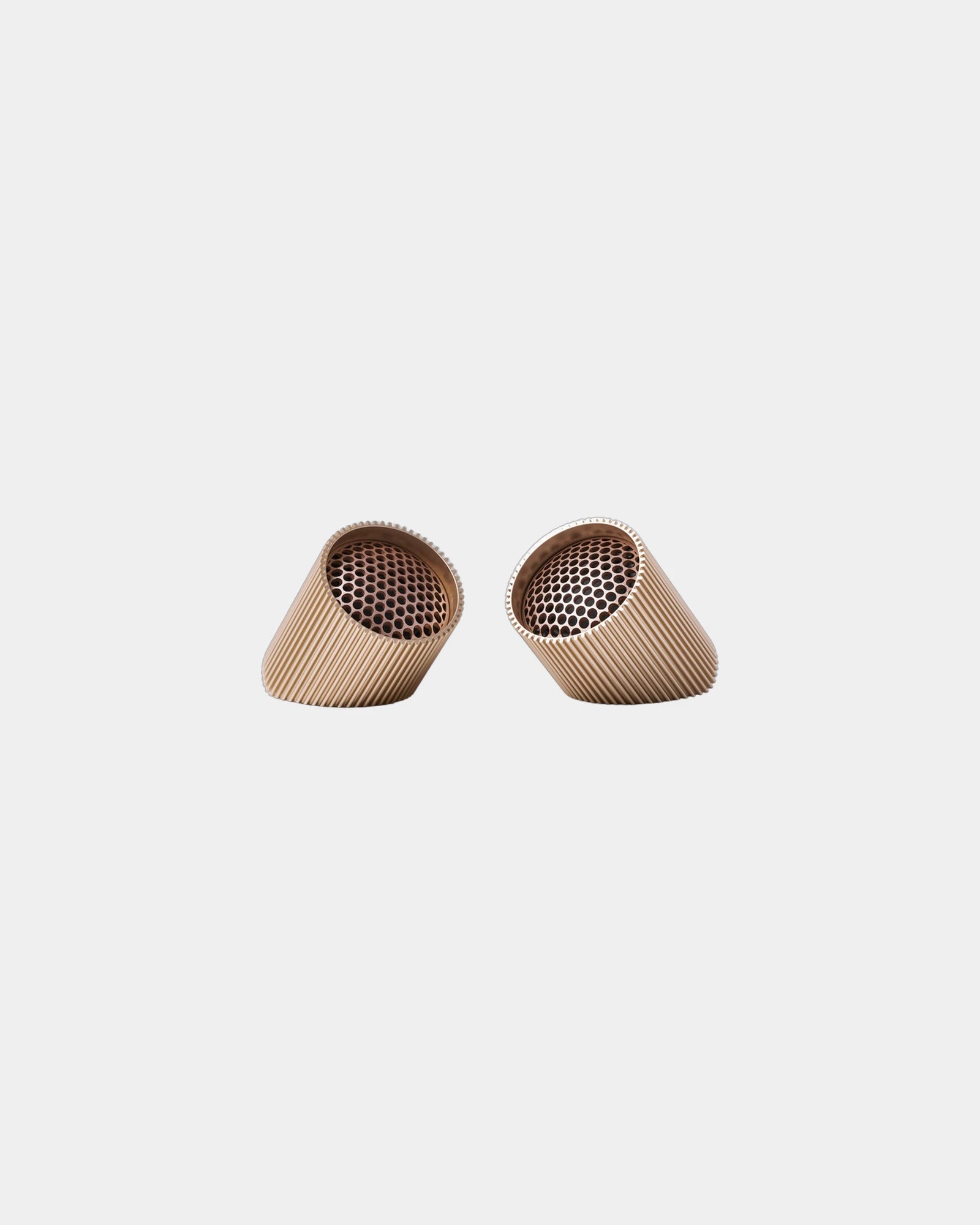 Bluetooth Lautsprecher Aluminium Lexon Ray Lautsprecher zum Personalisieren - Lebhaftes Gold
