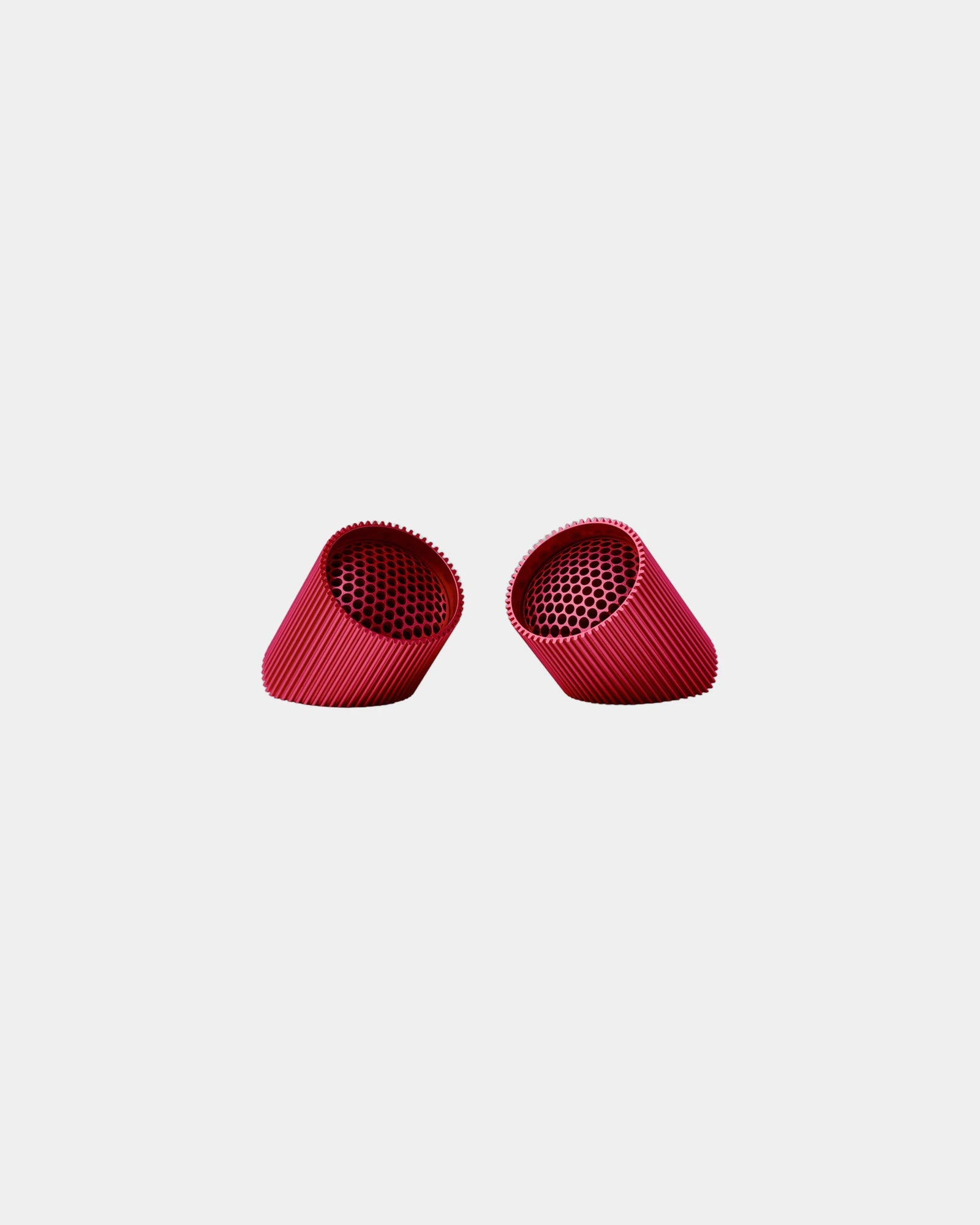 Bluetooth Lautsprecher Aluminium Lexon Ray Lautsprecher zum Personalisieren - Sanguine Rot