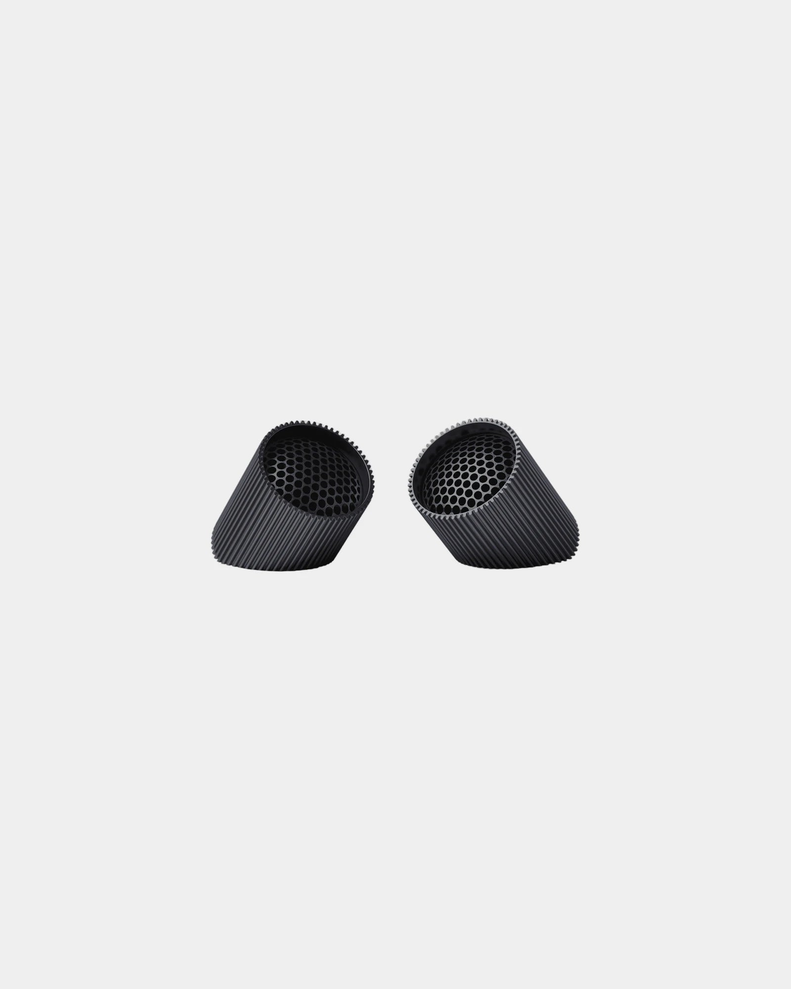 Bluetooth Lautsprecher Aluminium Lexon Ray Lautsprecher zum Personalisieren - Matt Schwarz