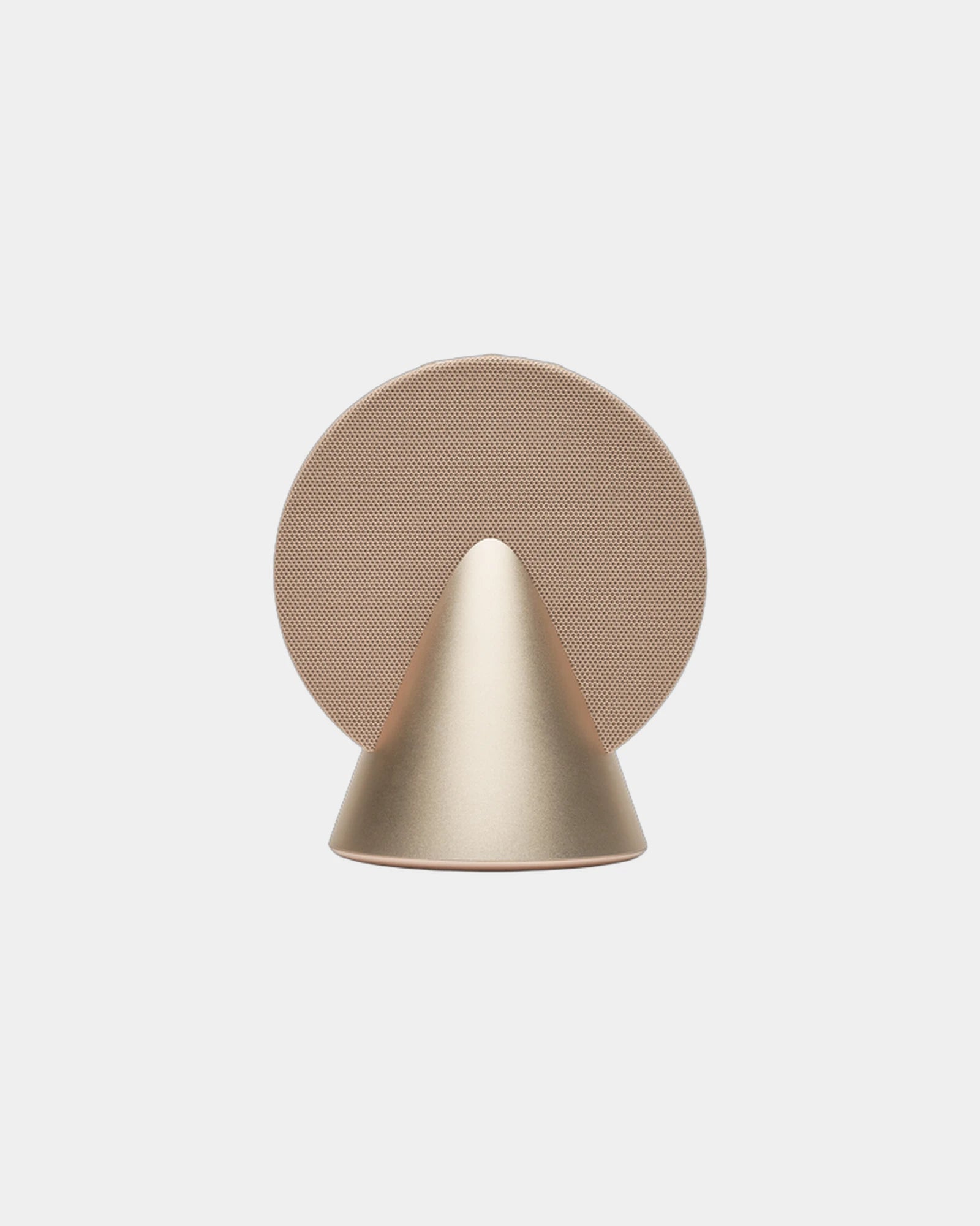 Bluetooth Lautsprecher Aluminium Lexon Conic zum Personalisieren - Goldener Honig
