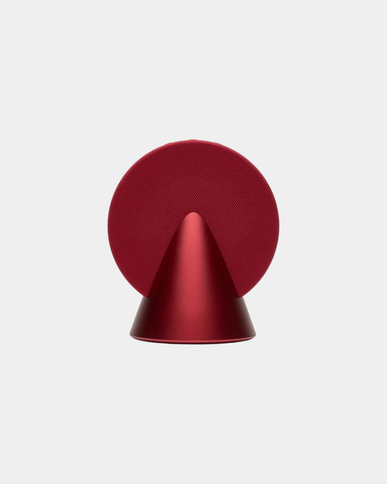 Bluetooth Lautsprecher Aluminium Lexon Conic zum Personalisieren - Kirschenrot