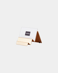 Visitenkartenständer Aluminium Lexon CITY CARD zum Personalisieren - 1