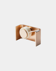 Klebebandspender Aluminium Lexon CITY zum Personalisieren - Gold