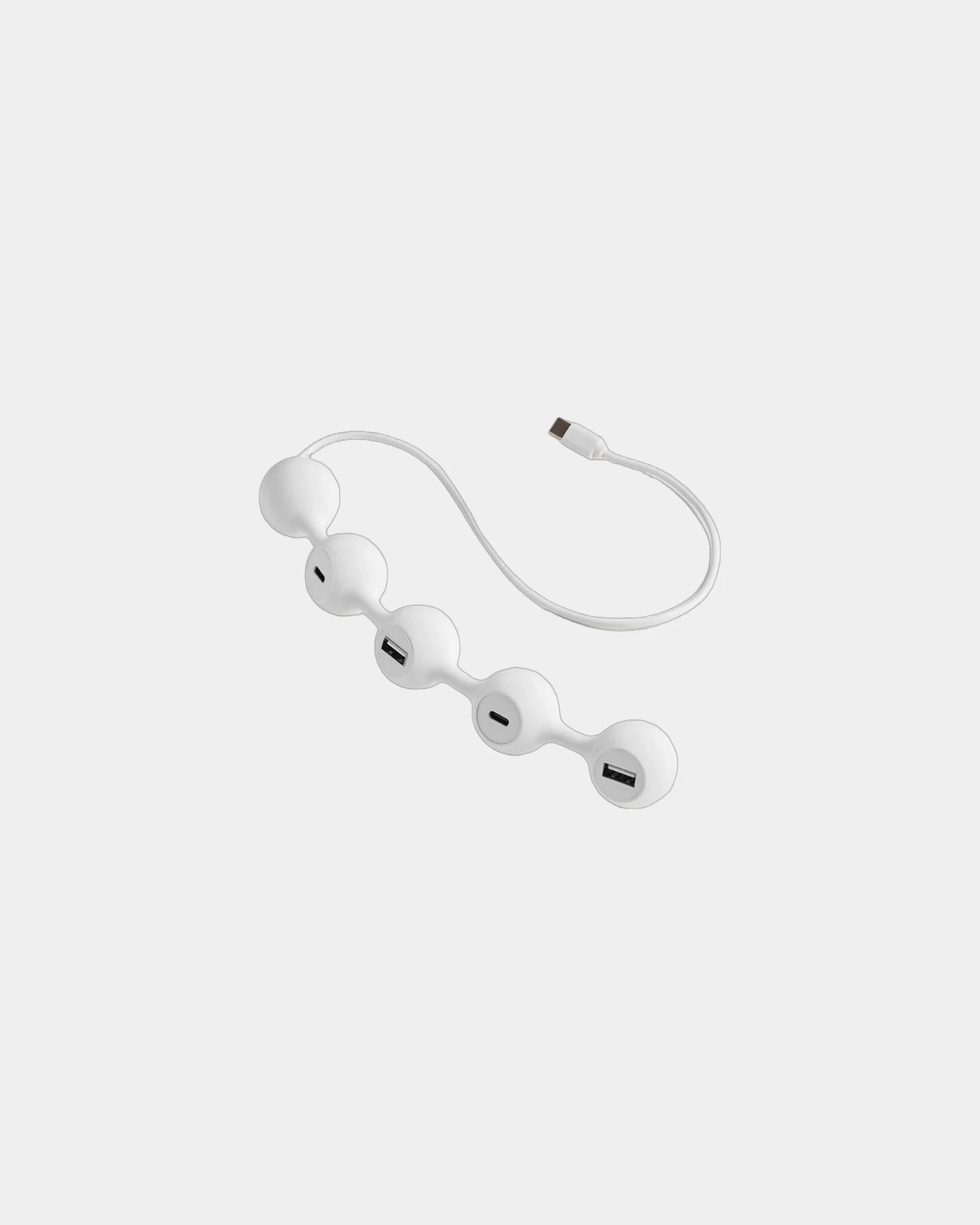 Hub USB-C Lexon Peas Hub-C à personnaliser - White