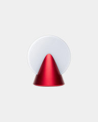 LED Lampe Aluminium Lexon Conic zum Personalisieren - Kirschenrot