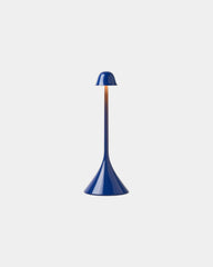 Tischlampe LED ABS Lexon Steli S - Dome zum Personalisieren - Glänzend Blau