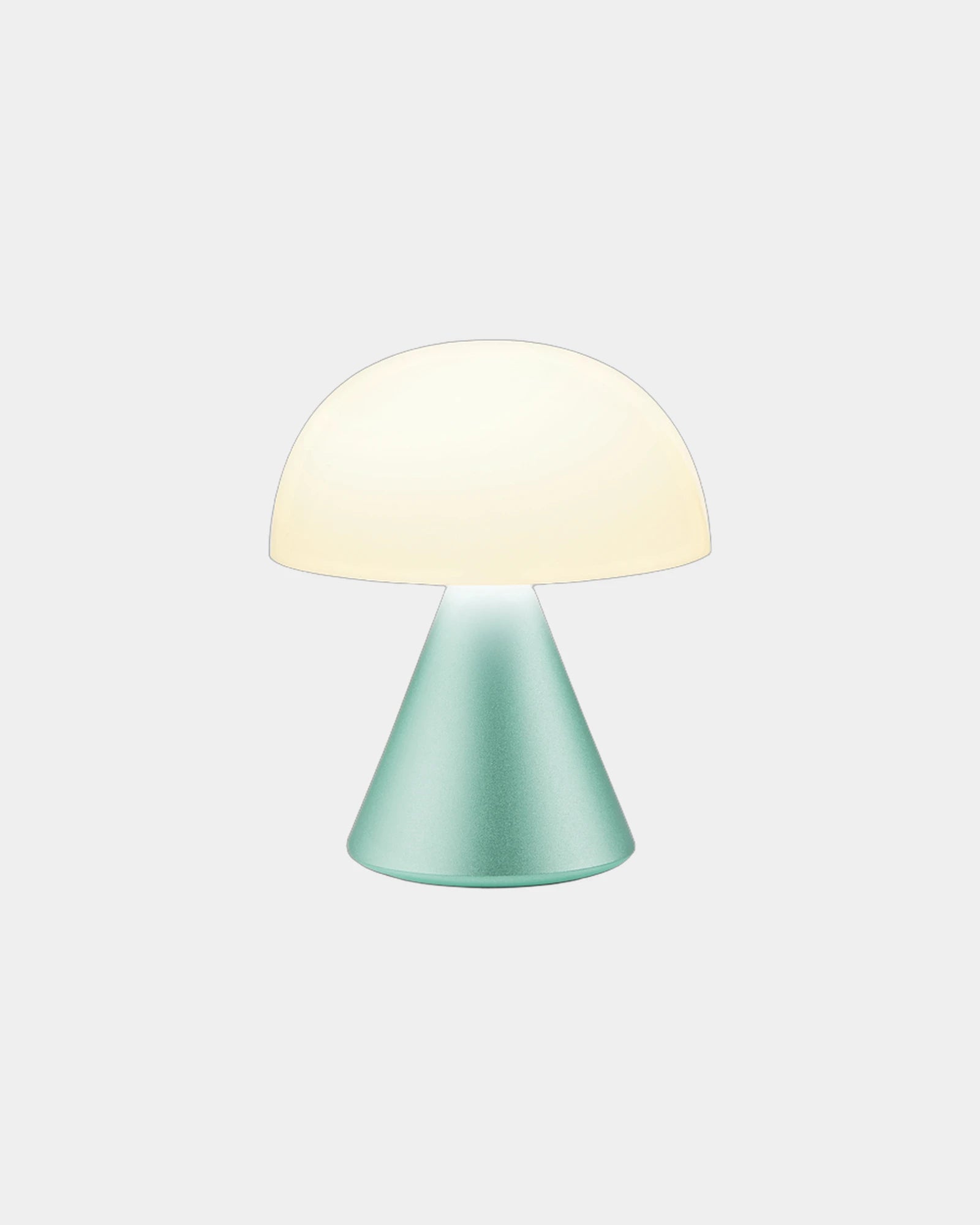 Mini Lampe LED Aluminium Lexon Mina zum Personalisieren - Minze