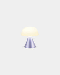 Mini lampe LED aluminium Lexon Mina à personnaliser - Light Lilac