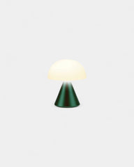 Mini lampe LED aluminium Lexon Mina à personnaliser - Dark Green