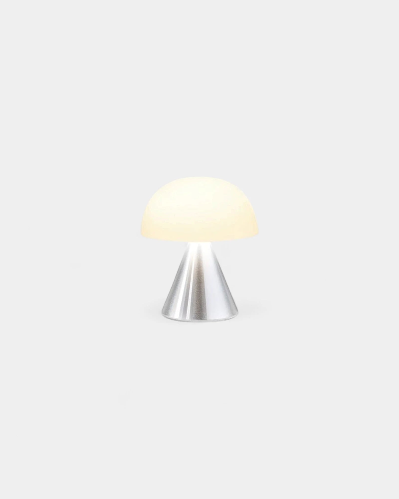 Mini lampe LED aluminium Lexon Mina à personnaliser - Alu Polished