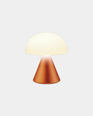 Mini Lampe LED Aluminium Lexon Mina zum Personalisieren - Orange