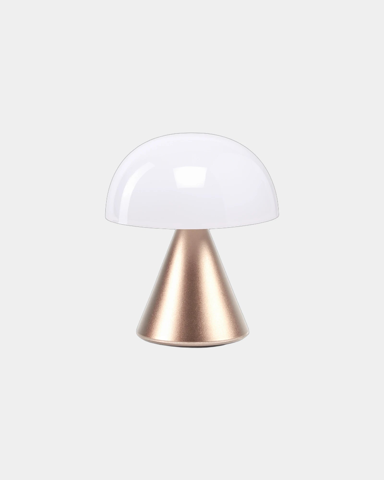 Mini Lampe LED Aluminium Lexon Mina zum Personalisieren - Alu Gold