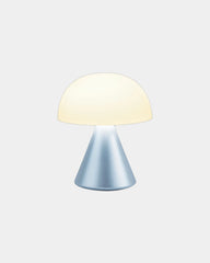 Mini Lampe LED Aluminium Lexon Mina zum Personalisieren - Hellblau