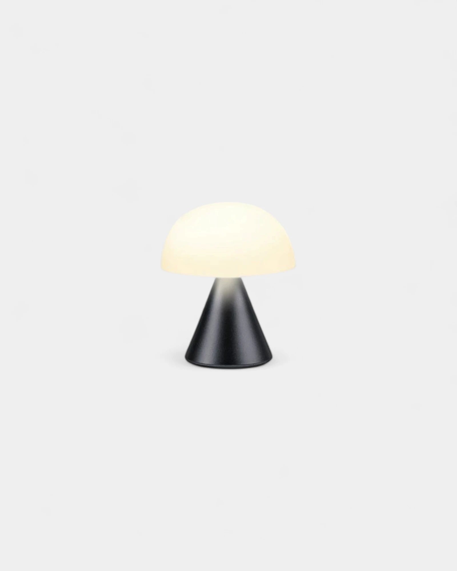 Mini lampe LED aluminium Lexon Mina à personnaliser - Alu Gun Metal