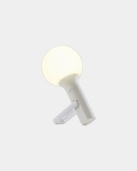 Lampe rechargeable silicone Lexon Bolla+ à personnaliser - White