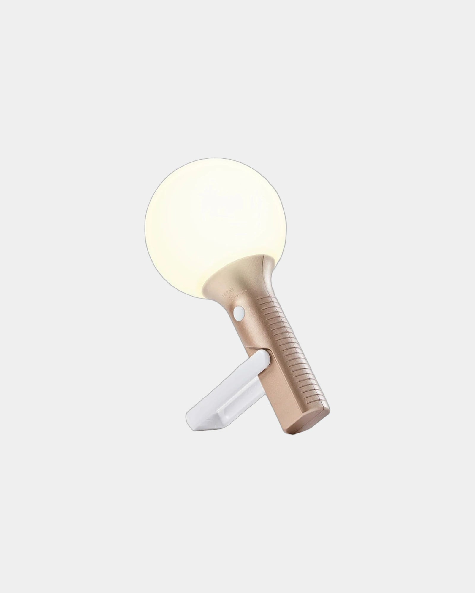 Lampe rechargeable silicone Lexon Bolla+ à personnaliser - Gold