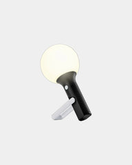 Lampe rechargeable silicone Lexon Bolla+ à personnaliser - Black