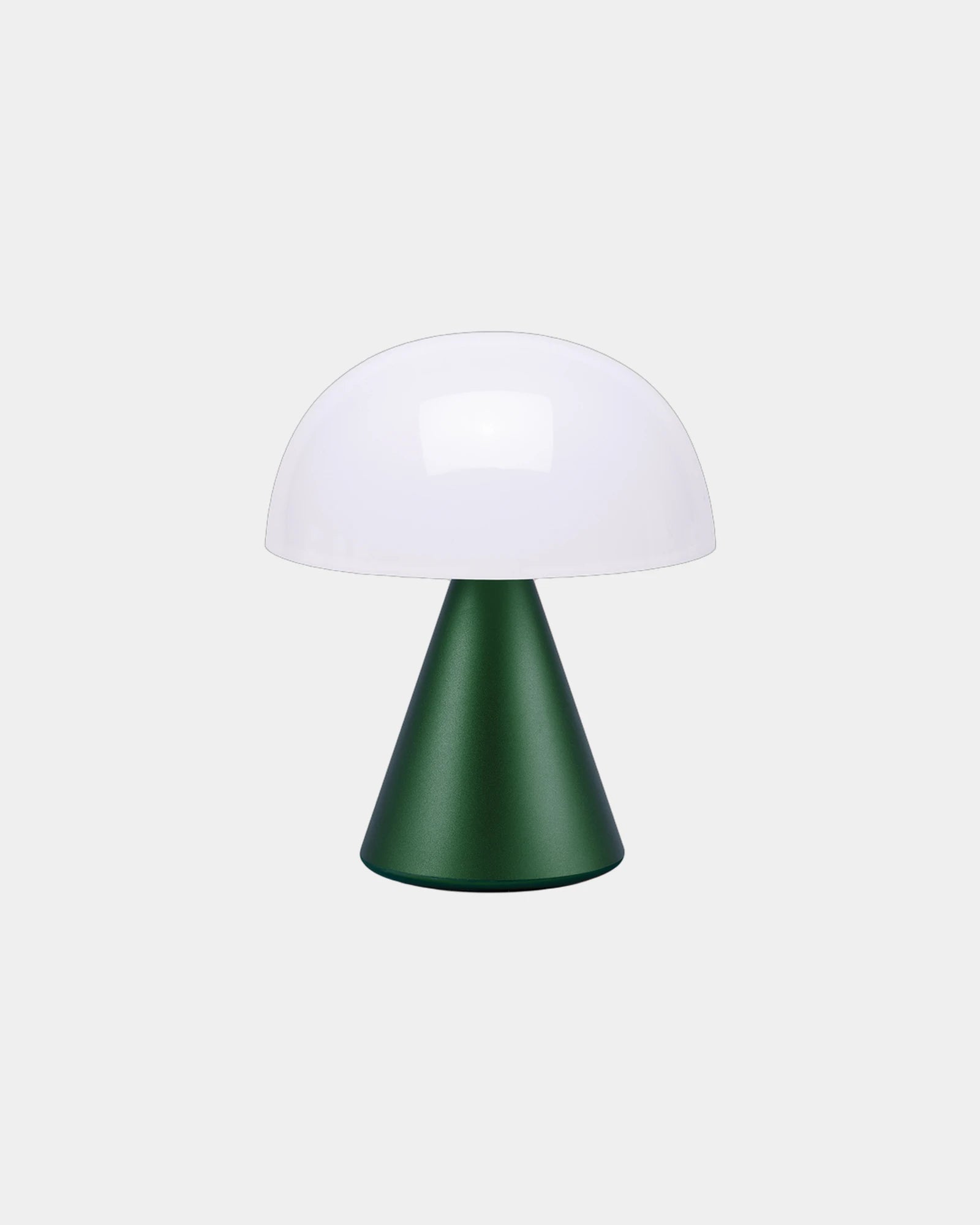 Lampe LED tragbar Lexon Mina M zum Personalisieren - Dunkelgrün