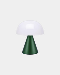 Lampe LED tragbar Lexon Mina M zum Personalisieren - Dunkelgrün
