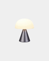 Lampe LED portable aluminium Lexon Mina M à personnaliser - Gun Metal