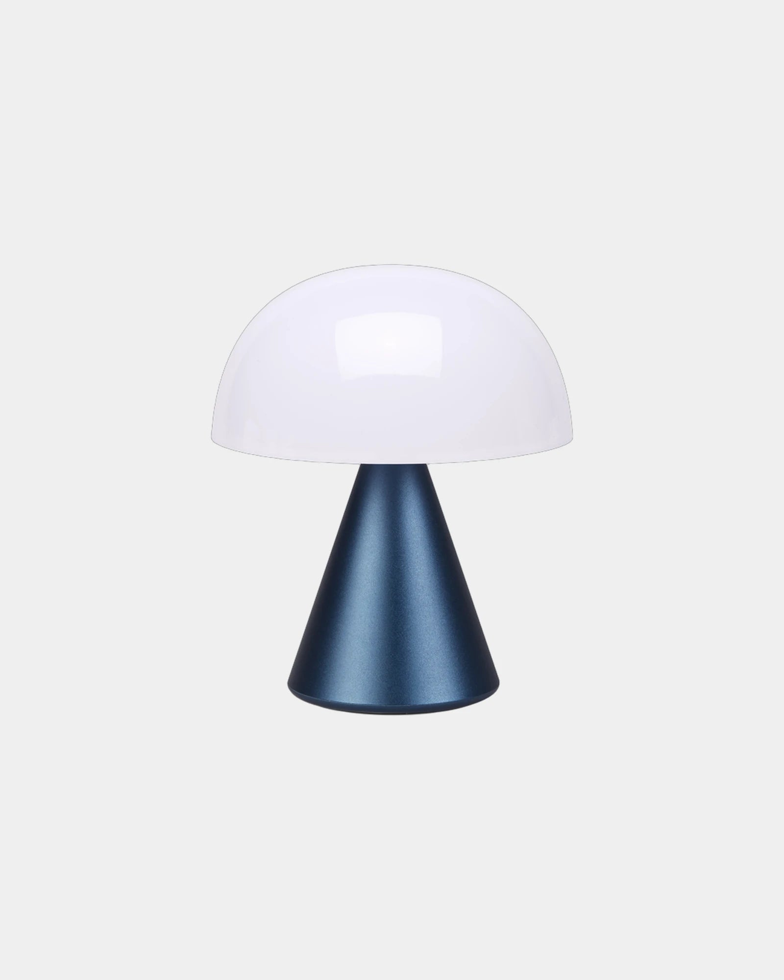 Lampe LED tragbar Lexon Mina M zum Personalisieren - Dunkelblau