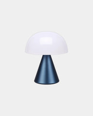 Lampe LED tragbar Lexon Mina M zum Personalisieren - Dunkelblau