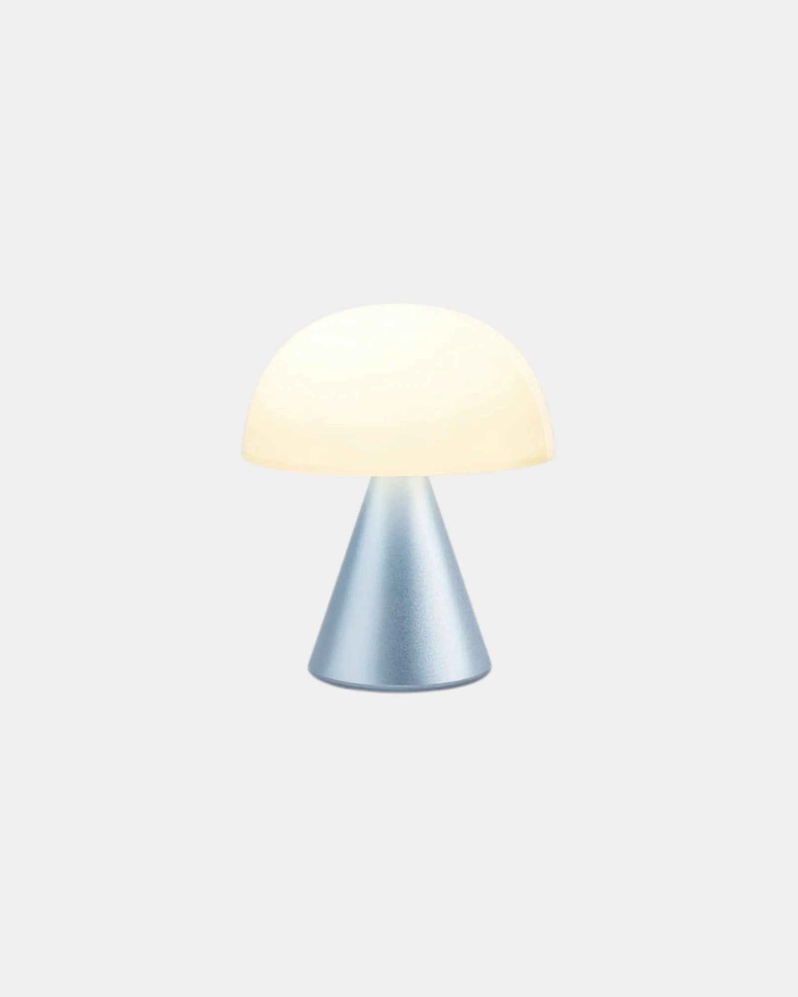 Lampe LED portable aluminium Lexon Mina M à personnaliser - Light Blue