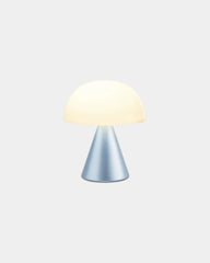 Lampe LED portable aluminium Lexon Mina M à personnaliser - Light Blue
