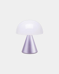 Lampe LED tragbar Lexon Mina M zum Personalisieren - Helles Flieder