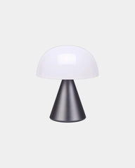 Lampe LED tragbar Lexon Mina M zum Personalisieren - Gun Metal