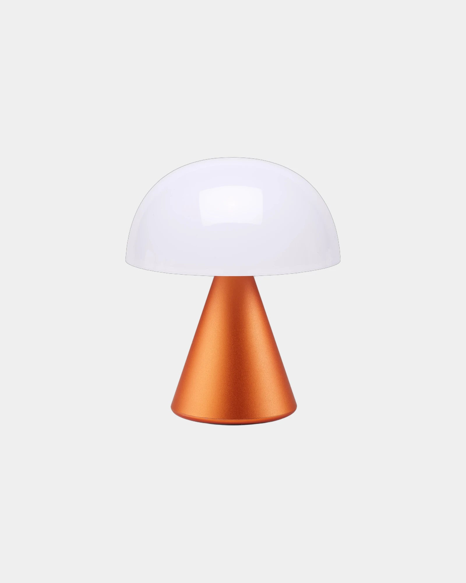 Lampe LED tragbar Lexon Mina M zum Personalisieren - Orange