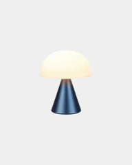 Lampe LED portable aluminium Lexon Mina M à personnaliser - Dark Blue