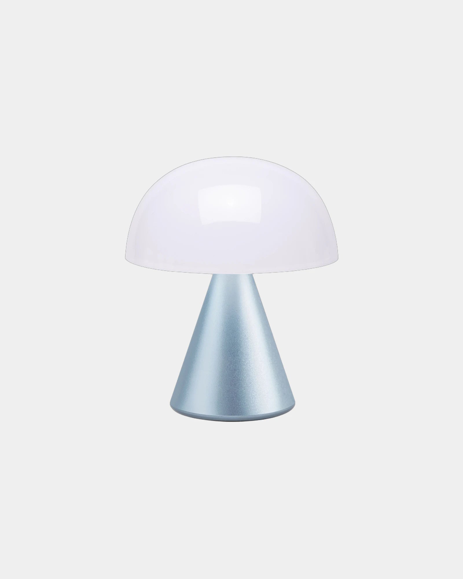 Lampe LED tragbar Lexon Mina M zum Personalisieren - Hellblau