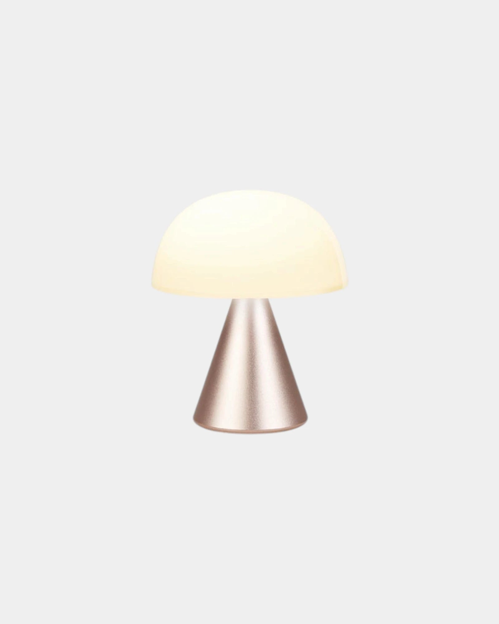 Lampe LED portable aluminium Lexon Mina M à personnaliser - Soft  Gold