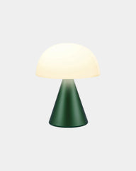 Lampe LED portable aluminium Lexon Mina L à personnaliser - Dark Green
