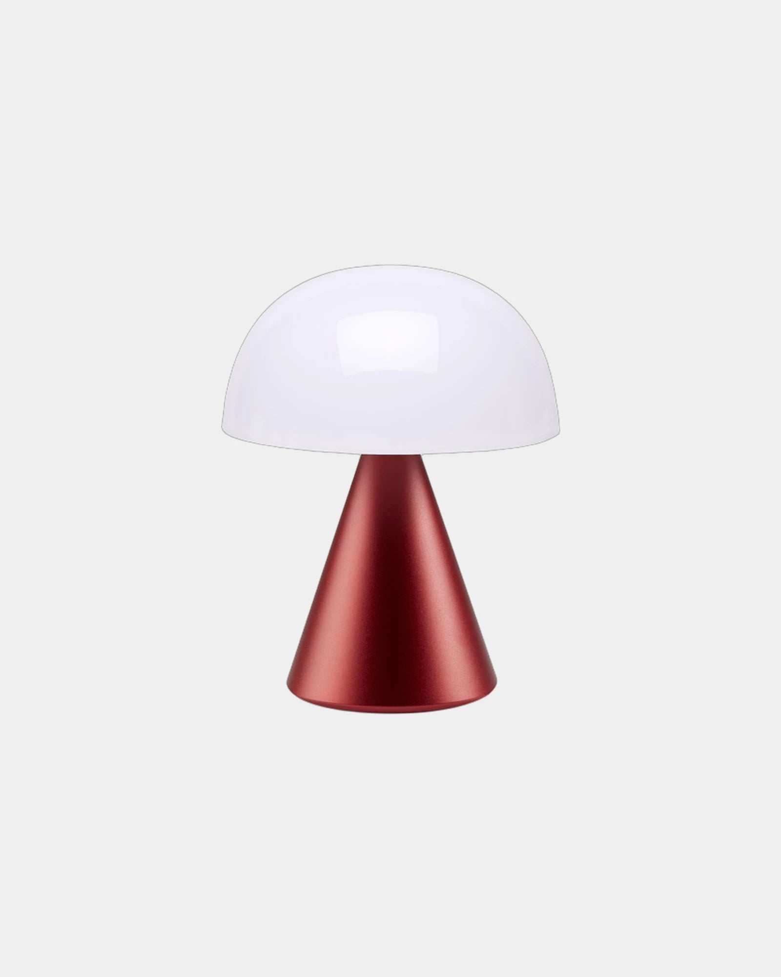 Lampe LED Aluminium Lexon Mina L zum Personalisieren - Dunkelrot