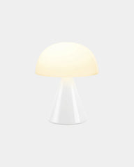Lampe LED portable aluminium Lexon Mina L à personnaliser - Glossy White