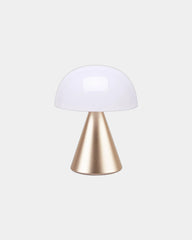 Lampe LED Aluminium Lexon Mina L zum Personalisieren - Weiches Gold