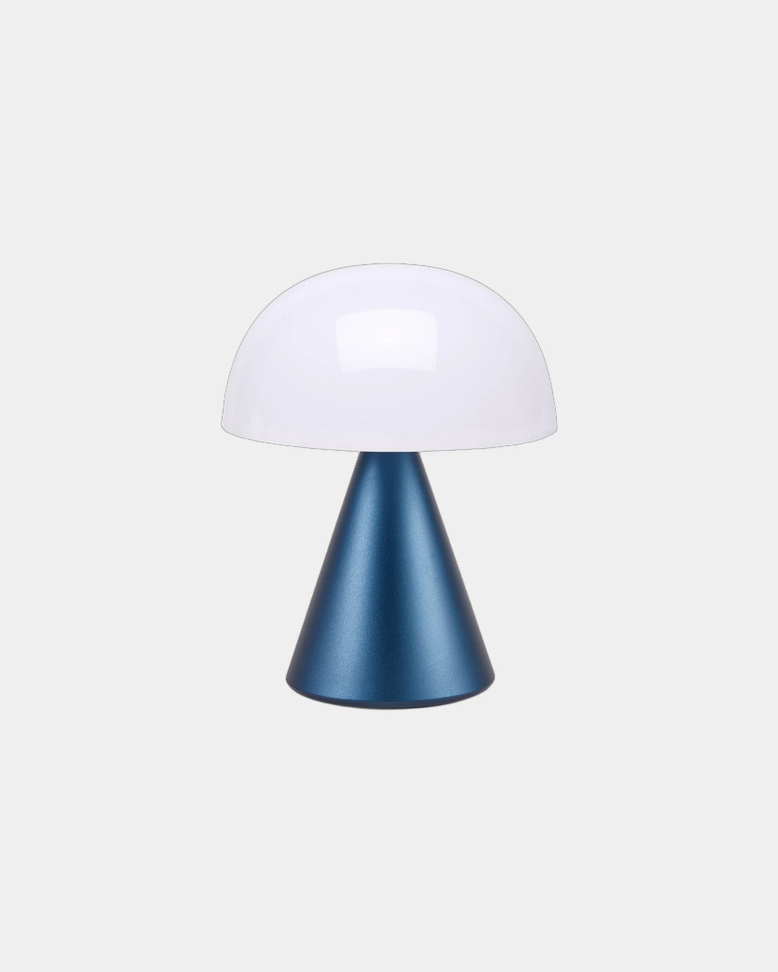 Lampe LED Aluminium Lexon Mina L zum Personalisieren - Dunkelblau