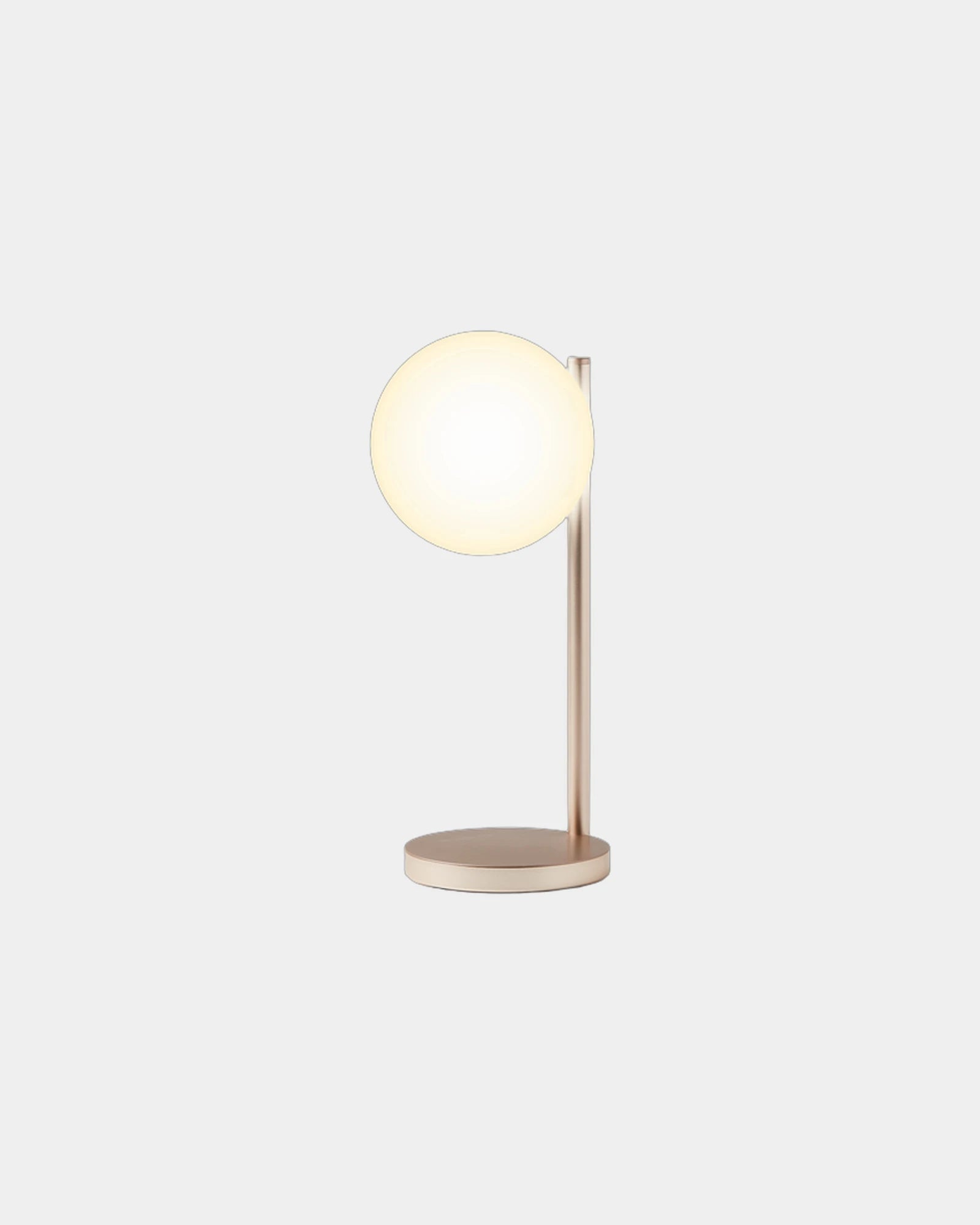Bürolampe Aluminium Lexon Bubble Lamp zum Personalisieren - Gold