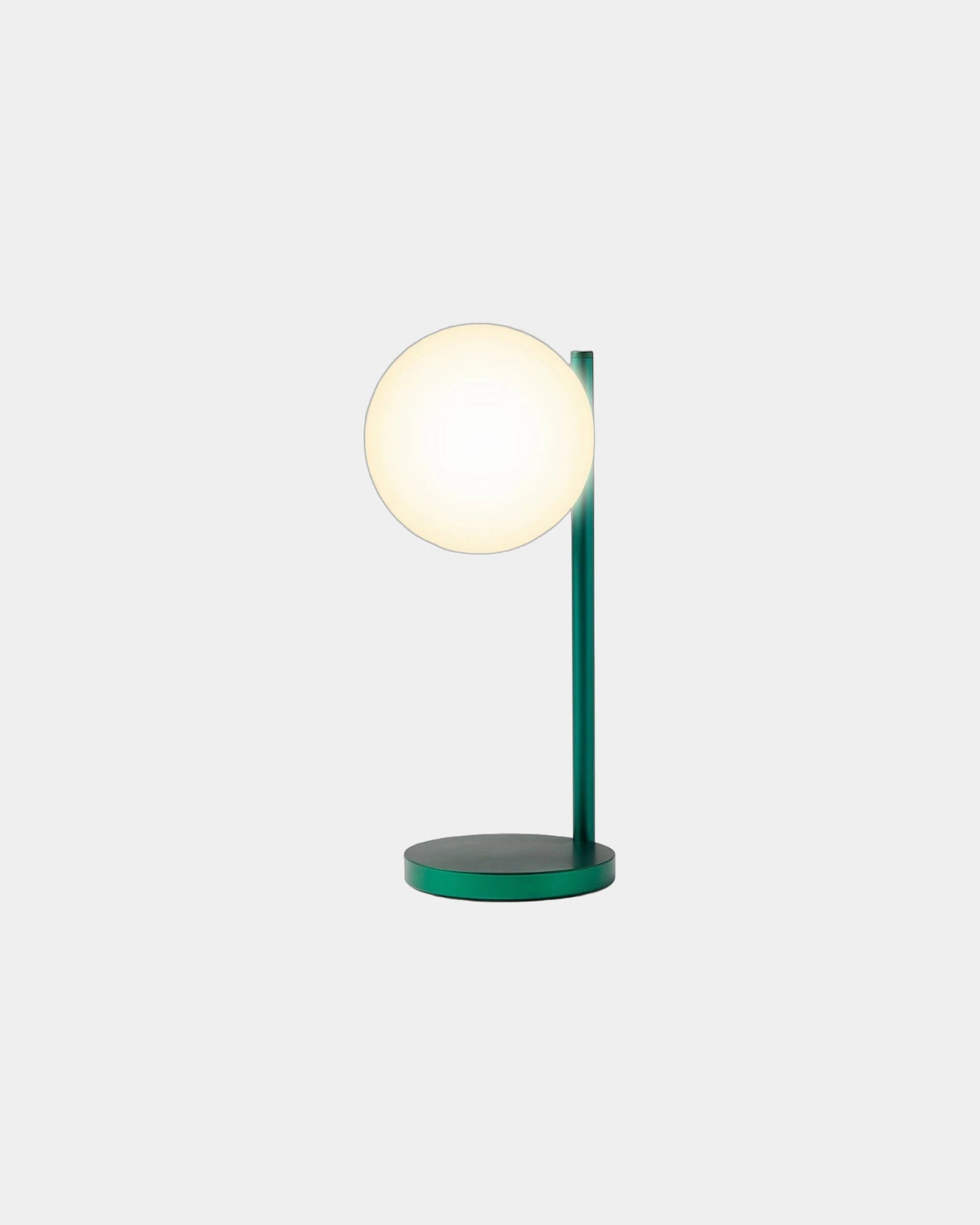 Bürolampe Aluminium Lexon Bubble Lamp zum Personalisieren - Dunkelgrün