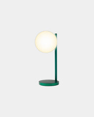 Bürolampe Aluminium Lexon Bubble Lamp zum Personalisieren - Dunkelgrün
