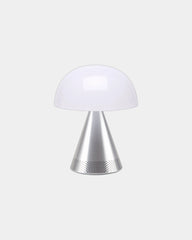 Lampe LED Aluminium Lexon Mina L Audio zum Personalisieren - Poliertes Aluminium