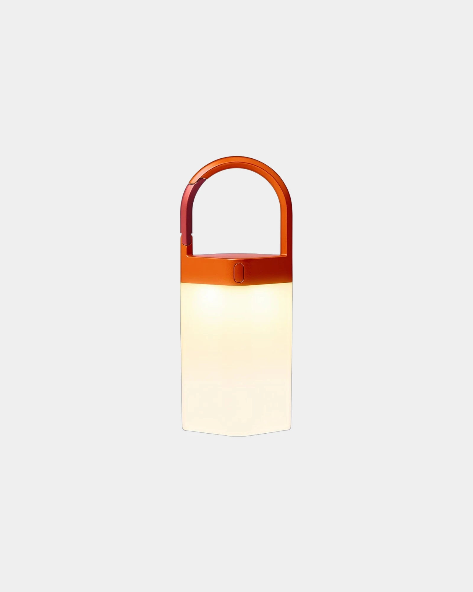 Lampe suspendue aluminium Lexon Horizon à personnaliser - Orange