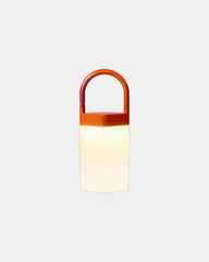 Lampe suspendue aluminium Lexon Horizon à personnaliser - Orange