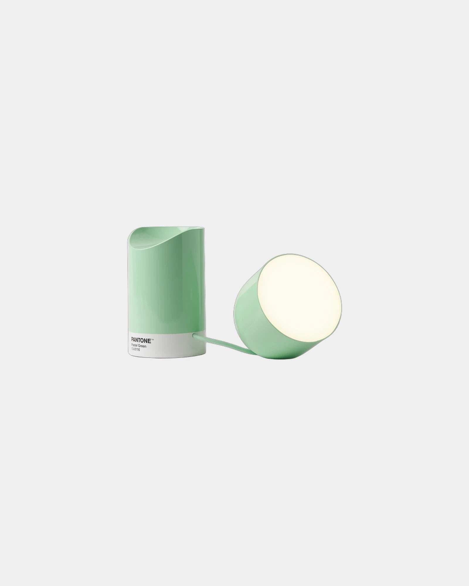 Lampe LED Lexon Orbe Light Pastel Green zum Personalisieren - 2