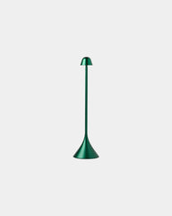 Lampe Steli Dome Aluminium-ABS Lexon zum Personalisieren - Dunkelgrün