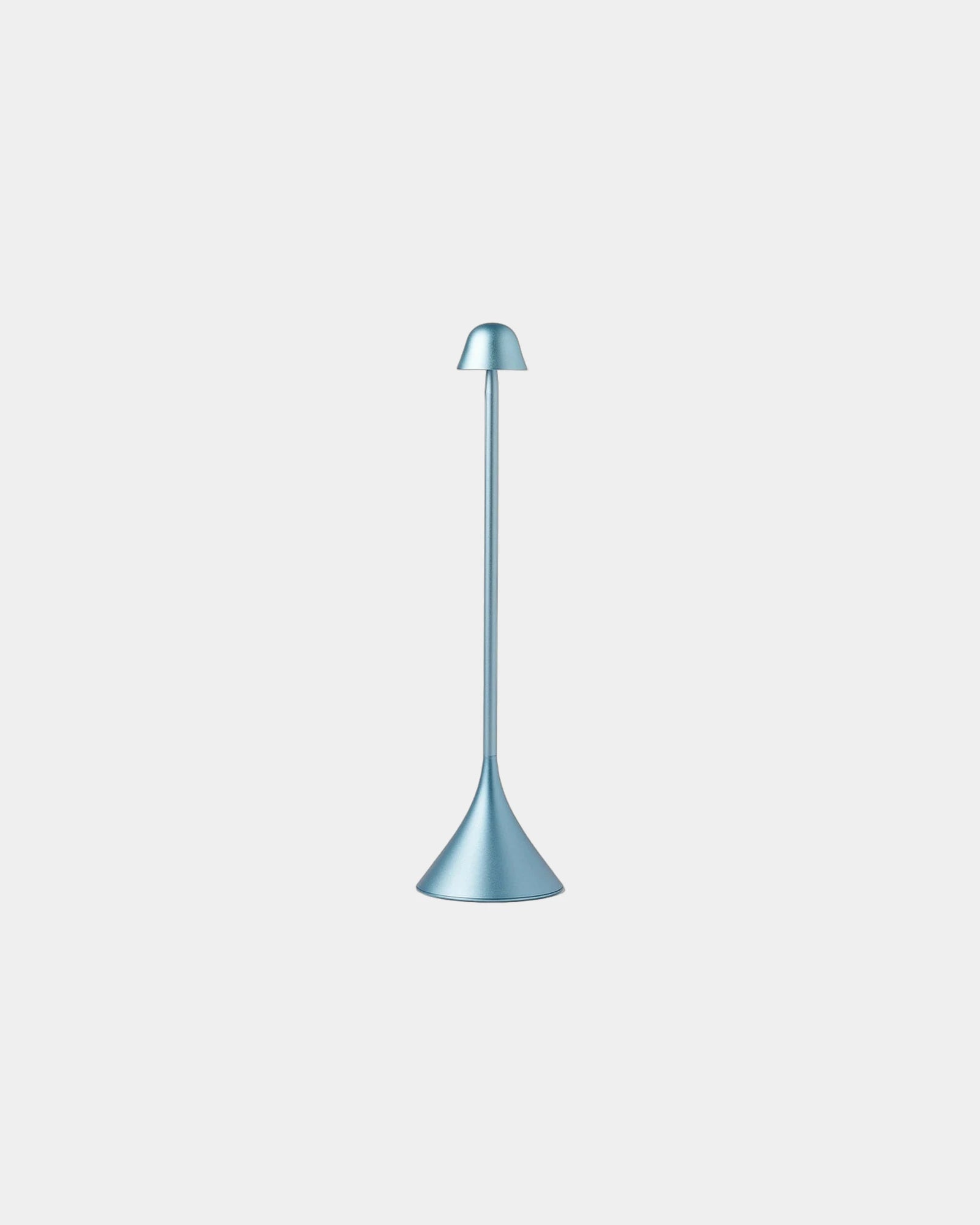 Lampe Steli Dome Aluminium-ABS Lexon zum Personalisieren - Hellblau