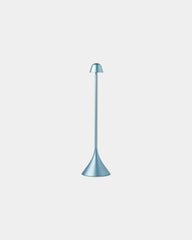 Lampe Steli Dome Aluminium-ABS Lexon zum Personalisieren - Hellblau