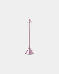 Lampe Steli Dome Aluminium-ABS Lexon zum Personalisieren - Hellrosa